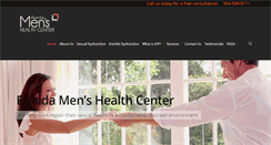 Desktop Screenshot of floridamenshealth.com